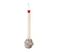 Teksome Back Brush Long Handle for Shower | Bath Back Brush Shower with Long Handle,Double-Sided Scrubber for Legs Neck Shoulders Men Women Use at Home Dormitory Apartment