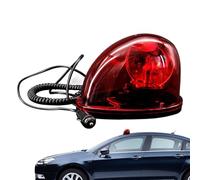 Teksome Car Warning Light | Snail-Type Warning Lights for Vehicles Rotating,Detachable Beacon Light, Bright LED Light for Truck, Snow Plow, Postal Car