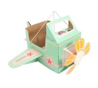 Teksome Cardboard Airplanes for Kids | Airplane Toy | Assembly Coloring Aircraft Game for Role-Playing Parent-Child Interaction Home School Backyard Boy Girl