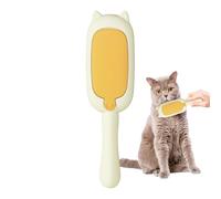 Teksome Cat Brush - Pet Hair Static Shedding Tools - Gentle Comfortable Animal Grooming Comb Cleaning Supplies for Family Friends Teen Use