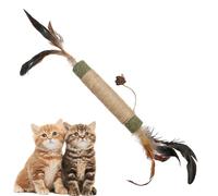 Teksome Cat Chew Toys | Interactive Sisal Teether - Interactive Catnip Cat Teeth Cleaning Toy | for Puppy Small Medium Large Breed Relaxing Playing Furniture Protection