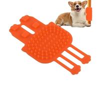 Teksome Cat Corner Scratcher - Soft Cat Corner Massage Scratcher,Soft Silicone Flexible Strap Grooming Brush Tool For Indoor Cats Kitten