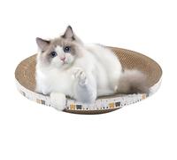 Teksome Cat Scratch Pad | Bowl-shaped Durable High-Density Cat Scratcher Cardboard Posts | Cardboard Scratching Posts Scratching Pads for Indoor Cats Sleeping, Scratch Post