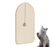 Teksome Cat Scratching Mat, Horizontal Sisal Cat Floor Scratcher Pad, Pet Kitten Scratching Board Space-Saving for Sofas Wall Couch Floor