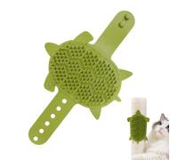 Teksome Cat Self Scratcher | Cat Face Scratchers - Silicone Trimmer Comb Waterproof 203 Teeth Corner Strap for Outdoor Home Shedding Season Travel Daily Maintenance Indoor