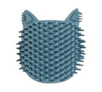 Teksome Cat Wall Scratcher,Silicone Corner Brush for Cats with Catnip - Silicone Pet Grooming Comb for Natural Scratching Furniture Protection Kitten Training