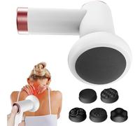 Teksome Cellulite Massager,Body Cellulite Massager - Handheld Roller Fat with 5 Heads for Sculpting Abdominal Neck, Back, Thighs, Belly