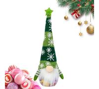 Teksome Christmas Candy Jar, Gnomes Cookie Storage Boxes Table Ornaments, Reusable Containers for Holiday Snacks Chocolates Family Entryway Bar Kitchen Shelf Mantel Office Bedroom