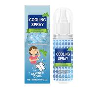 Teksome Cooling Body Spray | Refreshing Cooling Spray 50ml - Ice Mist Moisturizing UV Protection Liquid for Daily Commute Outdoor Hot Weather Beach Golf Sports Hiking Travel