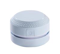 Teksome Desktop Cleaner Mini, Mini Table Dust Cleaner Machine, No Dead Angles 360 Degree Rotating Appliance for Dashboard Window Keyboard Dorm Room Pet Hair Crumbs
