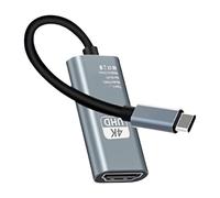 Teksome Display Port To HDTV Cable 4K30HZ Type-C - Phone Computer HDTV Cable - Multifunctional for Video Audio Television Travel Laptop Monitor Home Business Cinema Presentation