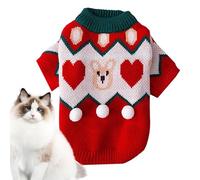 Teksome Dogs Sweaters - Dogs Sweaters Pets Jumper,Soft and Breathable Puppy Cat Jumpers Outfits for Small Medium Pets