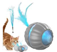 Teksome Electric Cat Toy - Interactive Cat Toys Automatic Ball | Electric Moving Ball Pet Supplies for Kitten Dog Enrichment Boredom Exercise Hunting Training, Keep Them Busy