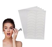 Teksome Eyelash Extension Paper Patches, 50pair Eye Lash Isolation Positioning Pads Patches Tool, Self-Adhesive Eyelashes Paper Under Eye Pads Tips Sticker For Individual Eyelash