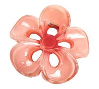 Teksome Floral Hair Clips | Acrylic Strong Hold Hair Clip,Women's Hair Barrettes, Hair Styling Accessories, Large Non-Slip Hair Clips for Beaches