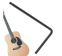 Teksome Guitar Neck Wrench - Black Extended Guitar Neck Adjustment Tool | Metal Hexagonal Electric Guitar Wrench For Professional Person