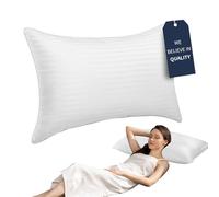 Teksome Headrests for Bed - Soft Support Sleep Headrest - Surround Fill Breathable Chair Cushion for Back Stomach Side Sleepers Dorm Hotel Hospital Camping