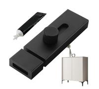 Teksome Latch Locks for Inside Door | Aluminum Alloy Slide Door Lock Interior Latch | Versatile Lock Slide for Doors Drawers Gates Furniture