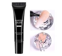 Teksome Nail Gem Glue | 15ml Strong Gem Glue,Personal Care Supplies for Crafting Jewelry Sculpting Summer Holiday Party Daily Spa Bridal Wedding Travel Art Salon