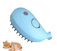 Teksome Pet Steamy Comb | 4 in 1 Cat Shedding Brush with Water Spray | Pet Comb for Massage, Grooming and Removing Loose Hair