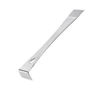 Teksome Pry Bar - Small Pry Bar, Heavy Duty Prybar Scraper, Stainless Steel Scraper Tool, Practical Trim Wedge Removal Tool, Pry with Build-in Nail Puller, Flat Bar