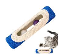 Teksome Sisal Cat Scratcher | Roller Cylindrical Cat Scratch Pad - Furniture Protector, Interactive Cat Toy Balls, Indoor Pet Accessories, Supports Pet Behaviors