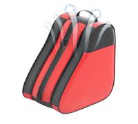 Teksome Skate Bag for Women | 3-Layer Figure Skating Bag with Adjustable Shoulder Strap,Breathable Tote for Kids Men Women Outdoor Ski Field Gear Winter Shoes Helmet