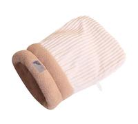 Teksome Sleeping Bag for Cats | Thickened Warm Cat Snuggle Sack | Dog Cat Winter Warm Sleeping Bag Plush Soft Pet Bed, Washable Soft Plush Large Cat Sack for Pets Under 8kg