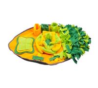 Teksome Snuffle Mat | Adjustable Dispenser Treat Pet | Dog Food Mat - for Keep Busy Slow Eating Stress Release Training Small Medium Large Breed Natural Foraging Skills