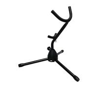Teksome Tenor Sax Stand,Foldable Sax Tripod Holder - Adjustable Portable Music Equipment for Home Band Studio Jazz Orchestra Performance School