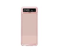 Teksome Timer Lock Box - Smart Cellphone Locker Case | Transparent Phone Addiction Control Box for College Students Dorm School Kids Work Classroom Travel Adults Kitchen Bedroom Teens