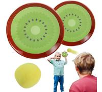 Teksome Toss Catch Ball Set,Toss And Catch Toy | Easter Basket Stuffer, Parent Child Interaction Supplies for Pool Beach School Outside Play