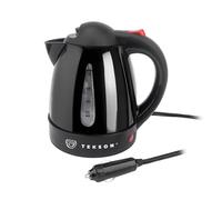 Tekson 24V Heavy Duty Truck Kettle 1L - Electric Lorry Kettle with Cigarette Lighter Plug | Portable Tea & Coffee Maker for HGV, Lorry Cab & Commercial Vehicles