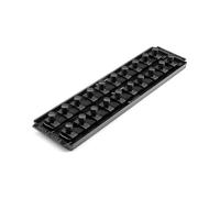 TEKTON 1/2 Inch Drive 2-Rail Socket Organizer Set, Black (20-Tool) | OST22220