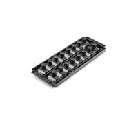 TEKTON 1/2 Inch Drive 2-Rail Socket Organizer Set, Gray (16-Tool) | OST21316
