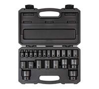 TEKTON 1/2 Inch Drive 6-Point Impact Socket Set, 21-Piece (5/16-1-1/2 in.) | SID92302