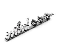 TEKTON 1/2 Inch Drive Extension and Accessory Set with Rail (9-Piece) | SHA92101