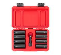 TEKTON 1/2 Inch Drive Impact Lug Nut Socket Set (9-Piece) | SID92415
