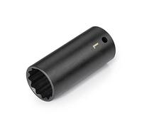 TEKTON 1/2 Inch Drive x 1 Inch Deep 12-Point Impact Socket | SID23225