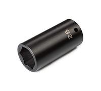 TEKTON 1/2 Inch Drive x 26 mm Deep 6-Point Impact Socket | SID23126