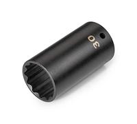 TEKTON 1/2 Inch Drive x 30 mm Deep 12-Point Impact Socket | SID23330