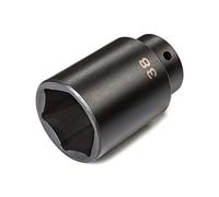 TEKTON 1/2 Inch Drive x 38 mm Deep 6-Point Impact Socket | SID23138