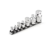 TEKTON 1/4", 3/8", 1/2", 3/4" Adapter/Reducer Set with Rail (7 Pieces) | SHA99119