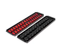 TEKTON 1/4 Inch Drive Socket Rail and Tray Set (50-Tool) | OST90902