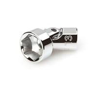 TEKTON 1/4 Inch Drive x 13 mm Universal Joint Socket | SHD08113 | Shallow, 6-Point, Hand Drive, Chrome Finish