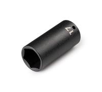 TEKTON 1/4 Inch Drive x 17 mm Deep 6-Point Impact Socket | SID03117