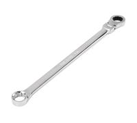TEKTON 1 Inch Long Fixed/Flex Head 12-Point Ratcheting Box End Wrench | WRB35325
