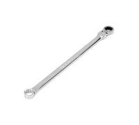 TEKTON 11/16 Inch Long Fixed/Flex Head 12-Point Ratcheting Box End Wrench | WRB35317