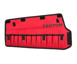 TEKTON 12-Tool Stubby Combination Wrench Pouch (8-19 mm) | ORG27212