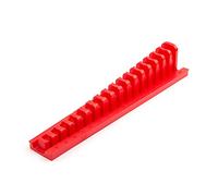 TEKTON 17-Tool 3/8 Inch Drive Crowfoot Wrench Organizer Rack, Red (8-24 mm) | ORG26217 | Made in USA